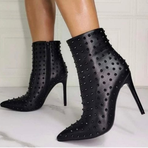 Catherine Malandrino Shoes - Point Toe Spike Stiletto Bootie